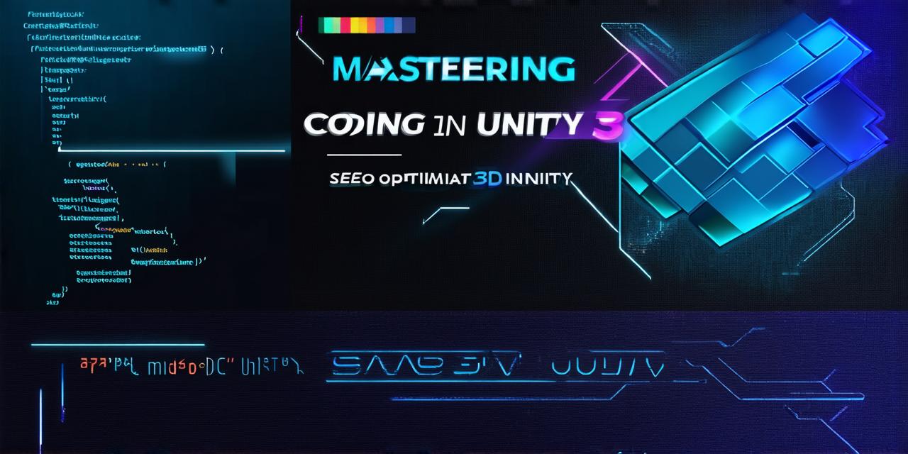 Mastering Unity 3D: A Beginner's Guide to Coding in Unity